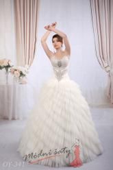 Svatební šaty Blanca - nadměrné velikosti