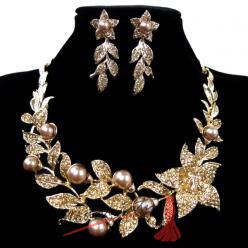 Orchid set zlatý